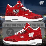 Wisconsin Badgers AJ3 Custom Sneakers 2026 Edition - Image 3