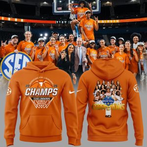 Womens Basketball SEC 2026 Tournament Champions Hoodie Ver2 by Drovenwear.com