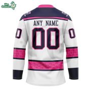Worcester Railers Pink In The Rink 2026 Special Hockey Jersey - Image 3