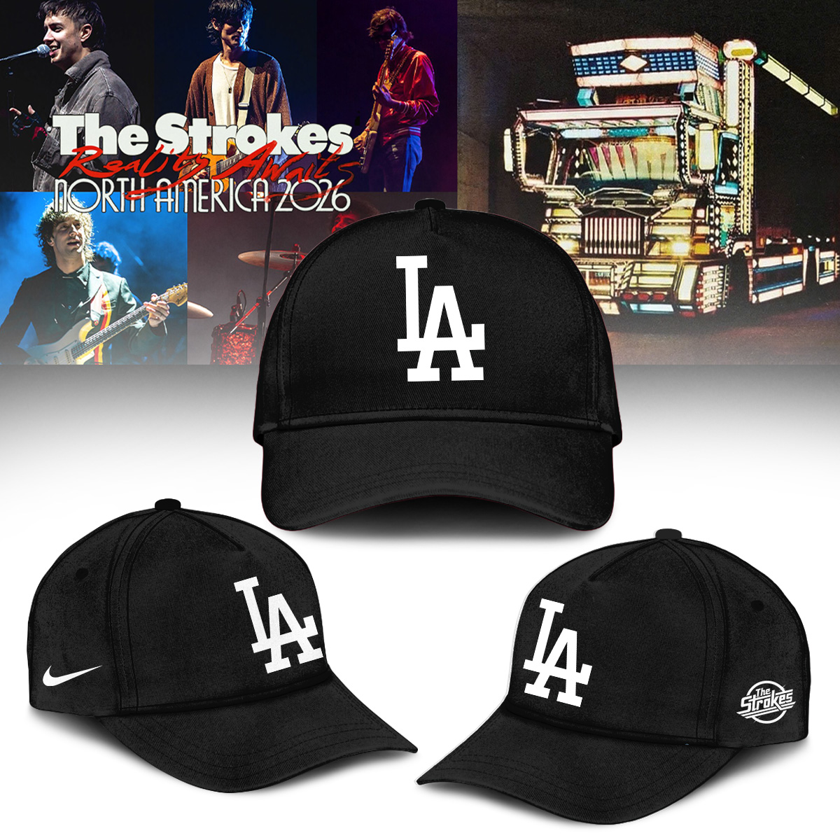 MLB All Teams X The Strokes ”Reality Awaits North America 2026” Limited Edition Signature - Jersey 1 MLB All Teams X The Strokes ”Reality Awaits North America 2026” Limited Edition Signature - Jersey 1