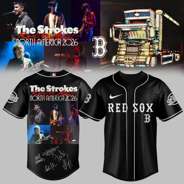 MLB All Teams X The Strokes ”Reality Awaits North America 2026” Limited Edition Signature - Jersey 2 - Image 4