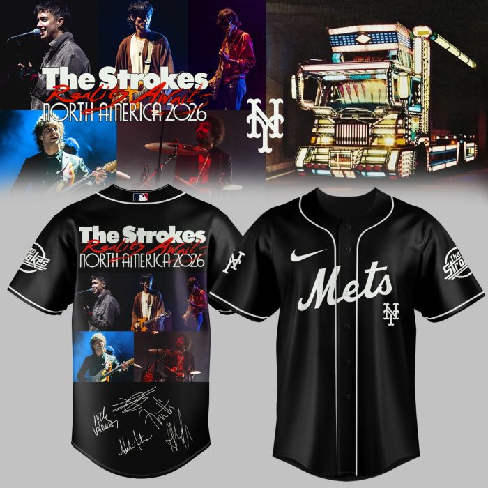MLB All Teams X The Strokes ”Reality Awaits North America 2026” Limited Edition Signature - Jersey 2 - Image 6