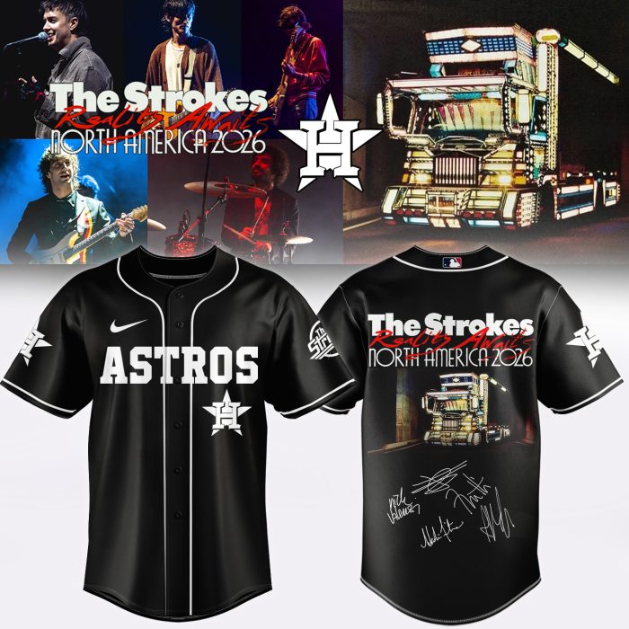 MLB All Teams X The Strokes ”Reality Awaits North America 2026” Limited Edition Signature - Jersey 1 - Image 8