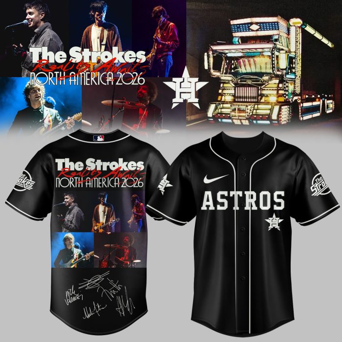 MLB All Teams X The Strokes ”Reality Awaits North America 2026” Limited Edition Signature - Jersey 2 - Image 8