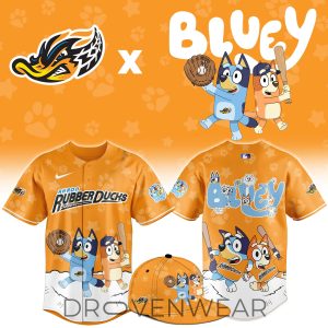 Akron RubberDucks Bluey Game Night Limited Jersey by Drovenwear.com
