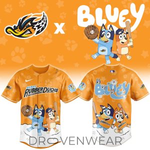 Akron RubberDucks Bluey Game Night Limited Jersey by Drovenwear.com