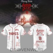 All Team MLB Stray Kids Dominate World Tour New White Jersey - Image 11