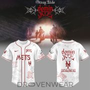 All Team MLB Stray Kids Dominate World Tour New White Jersey - Image 2
