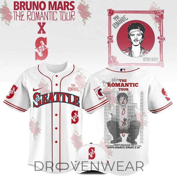 All Team MLB x Bruno Mars The Romantic Tour Jersey Limited Edition - Image 12