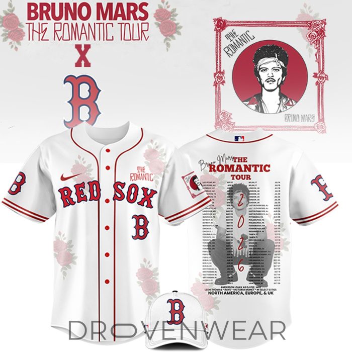 All Team MLB x Bruno Mars The Romantic Tour Jersey Limited Edition - Image 13