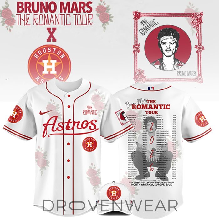 All Team MLB x Bruno Mars The Romantic Tour Jersey Limited Edition - Image 15