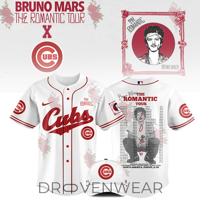 All Team MLB x Bruno Mars The Romantic Tour Jersey Limited Edition - Image 21