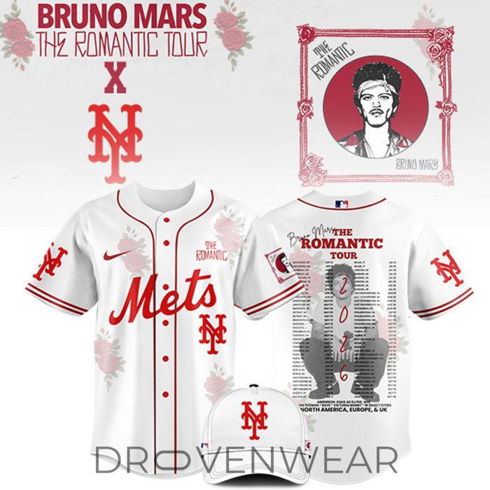 All Team MLB x Bruno Mars The Romantic Tour Jersey Limited Edition - Image 28