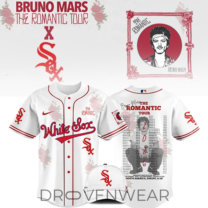 All Team MLB x Bruno Mars The Romantic Tour Jersey Limited Edition - Image 3