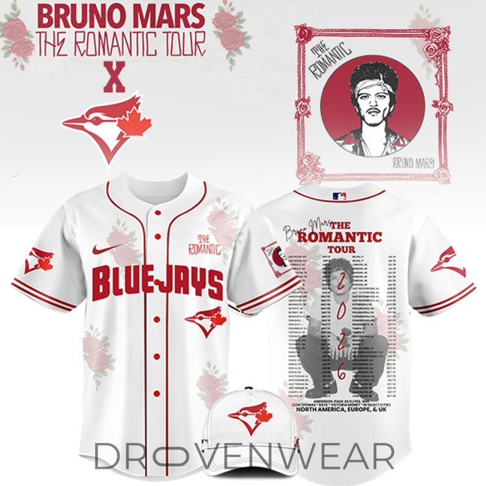 All Team MLB x Bruno Mars The Romantic Tour Jersey Limited Edition - Image 5