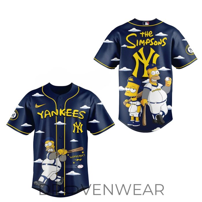 All Teams Baseball Jersey x The Simpsons 2026 Limited Edition - Image 4