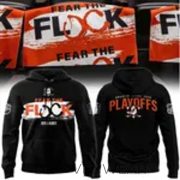 Anaheim Ducks 2026 Playoffs "Fear The Flock" Hoodie - Image 2