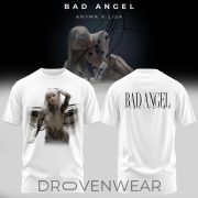 Anyma X Lisa Bad Angel Portrait Tee 2026 Limited Edition - Image 2