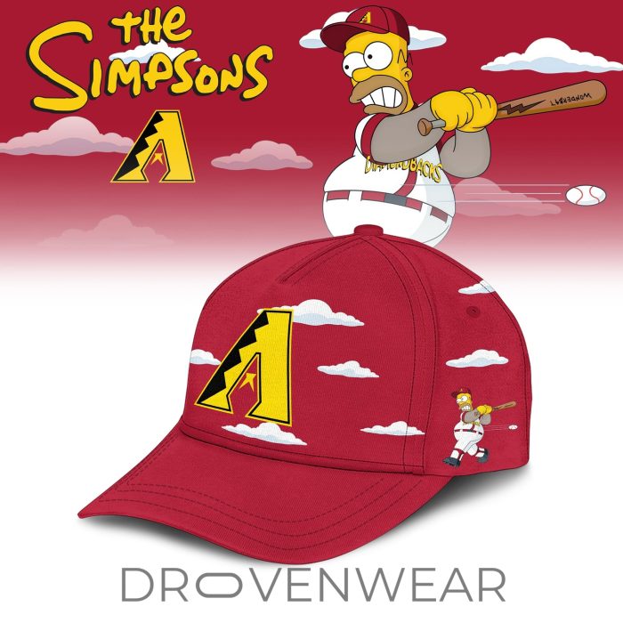 Arizona Diamondbacks x The Simpsons 2026 Limited Edition Jersey - Image 3