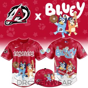 Arkansas Travelers Bluey Game Night Limited Jersey by Drovenwear.com