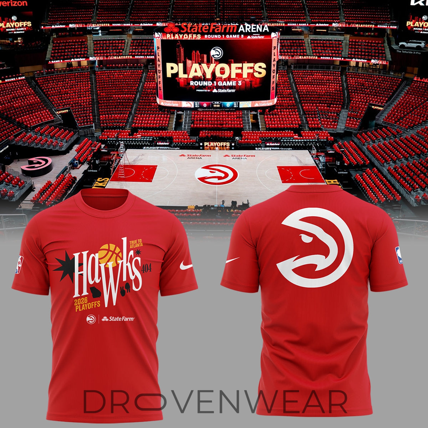 Atlanta Hawks 2026 Playoffs "True To Atlanta" Shirt V2 Atlanta Hawks 2026 Playoffs "True To Atlanta" Shirt V2