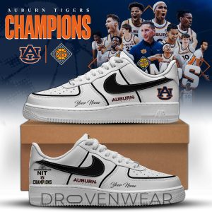 Auburn Tigers 2026 NIT Championship Exclusive Limited Shoes by Drovenwear.com