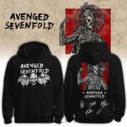 Avenged Sevenfold World Tour 2026 Paths To God Signatures Limited Edition Black Hoodie