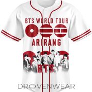 BTS Arirang 2026 World Tour Kpop Baseball Jersey - Image 2