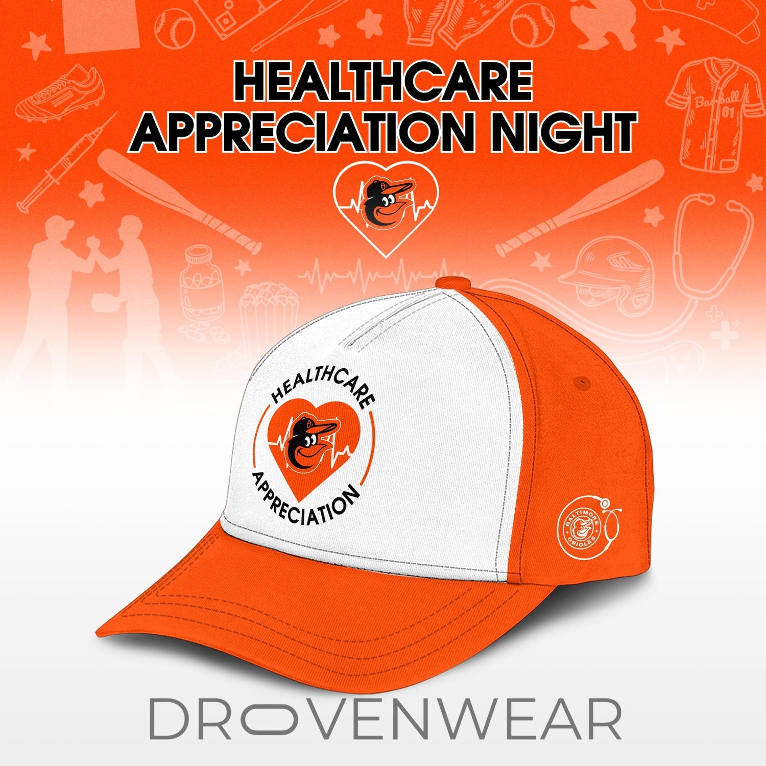 Baltimore Orioles Healthcare Appreciation Night 2026 Limited Edition Jersey Baltimore Orioles Healthcare Appreciation Night 2026 Limited Edition Jersey