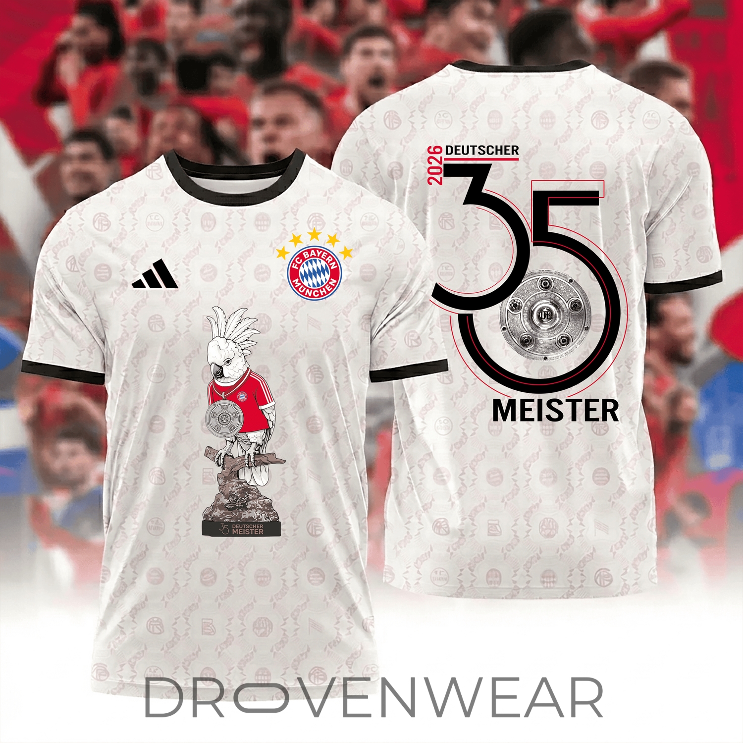Bayern Munich Deutscher Meister 2026 Bundesliga Champions Tshirt Ver2 Bayern Munich Deutscher Meister 2026 Bundesliga Champions Tshirt Ver2