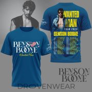 Benson Boone Wanted Man 2026 Concert Tour Graphic Shirt