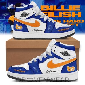 Billie Eilish Hit Me Hard and Soft The Tour AJ1 Shoes by Drovenwear.com