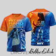 Billie Eilish Hit Me Hard and Soft The Tour Live in 3D Movie Merch Shirt - Image 2