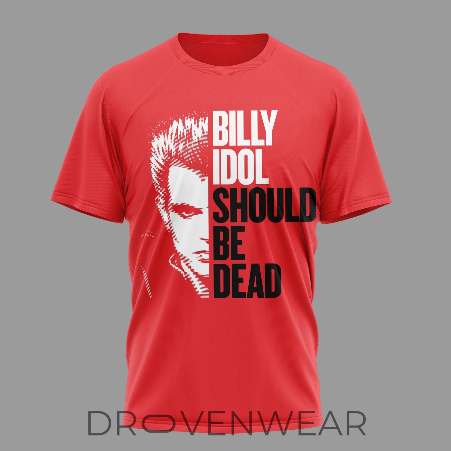 Billy Idol "Should Be Dead" It's A Nice Day To… Tour Again 3D Shirt Billy Idol "Should Be Dead" It's A Nice Day To… Tour Again 3D Shirt