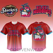 Biloxi Shuckers x Biloxi Mudbugs 2026 Crossover Baseball Jersey Fan Gear - Image 2