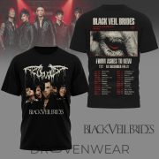 Black Veil Brides 2026 North America Tour Schedule Graphic Shirt