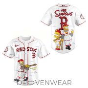 Boston Red Sox The Simpsons 2026 Limited Edition Jersey x Jogger x Cap - Image 2