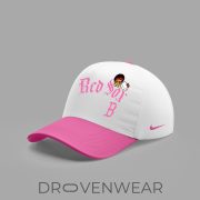Boston Red Sox x BRUNO MARS x HELLO KITTY Pink Jersey | Jogger | Cap - Image 4