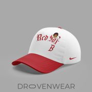 Boston Red Sox x BRUNO MARS x HELLO KITTY Red Jersey | Jogger | Cap - Image 4