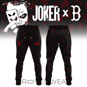 Boston Red Sox x The Joker 2026 Limited Edition Jersey by Drovenwear.com