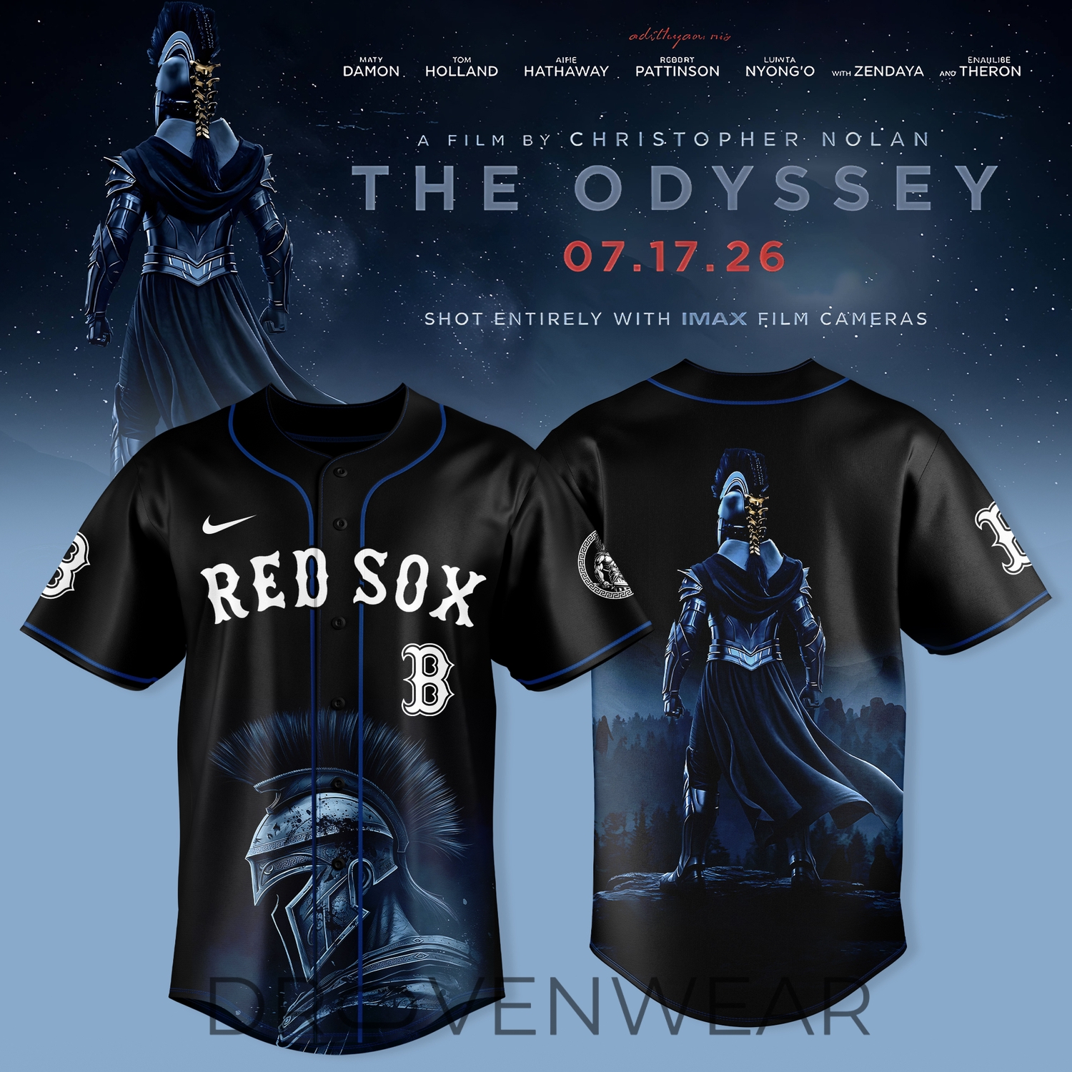 Boston Red Sox x The Odyssey 2026 Defy the Gods Limited Jersey Boston Red Sox x The Odyssey 2026 Defy the Gods Limited Jersey