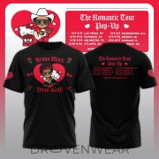 Bruno Mars Hello Kitty Romantic Tour Concert Graphic Tee