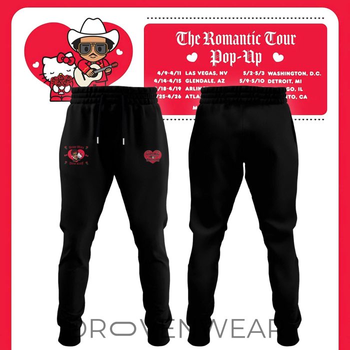 Bruno Mars Hello Kitty Romantic Tour Concert Graphic Tee - Image 2