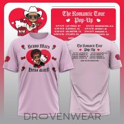 Bruno Mars Hello Kitty Romantic Tour Concert Graphic Tee - Image 4