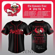 Bruno Mars Hello Kitty Romantic Tour Music Baseball Jersey