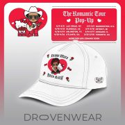 Bruno Mars Hello Kitty Romantic Tour Music Baseball Jersey - Image 6