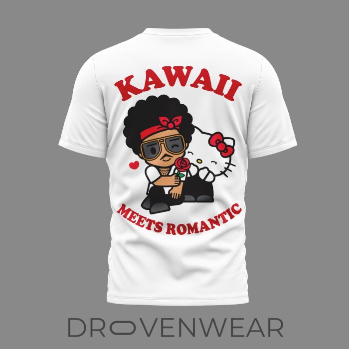 Bruno Mars x Hello Kitty Meets Romantic Special Shirt - Image 3
