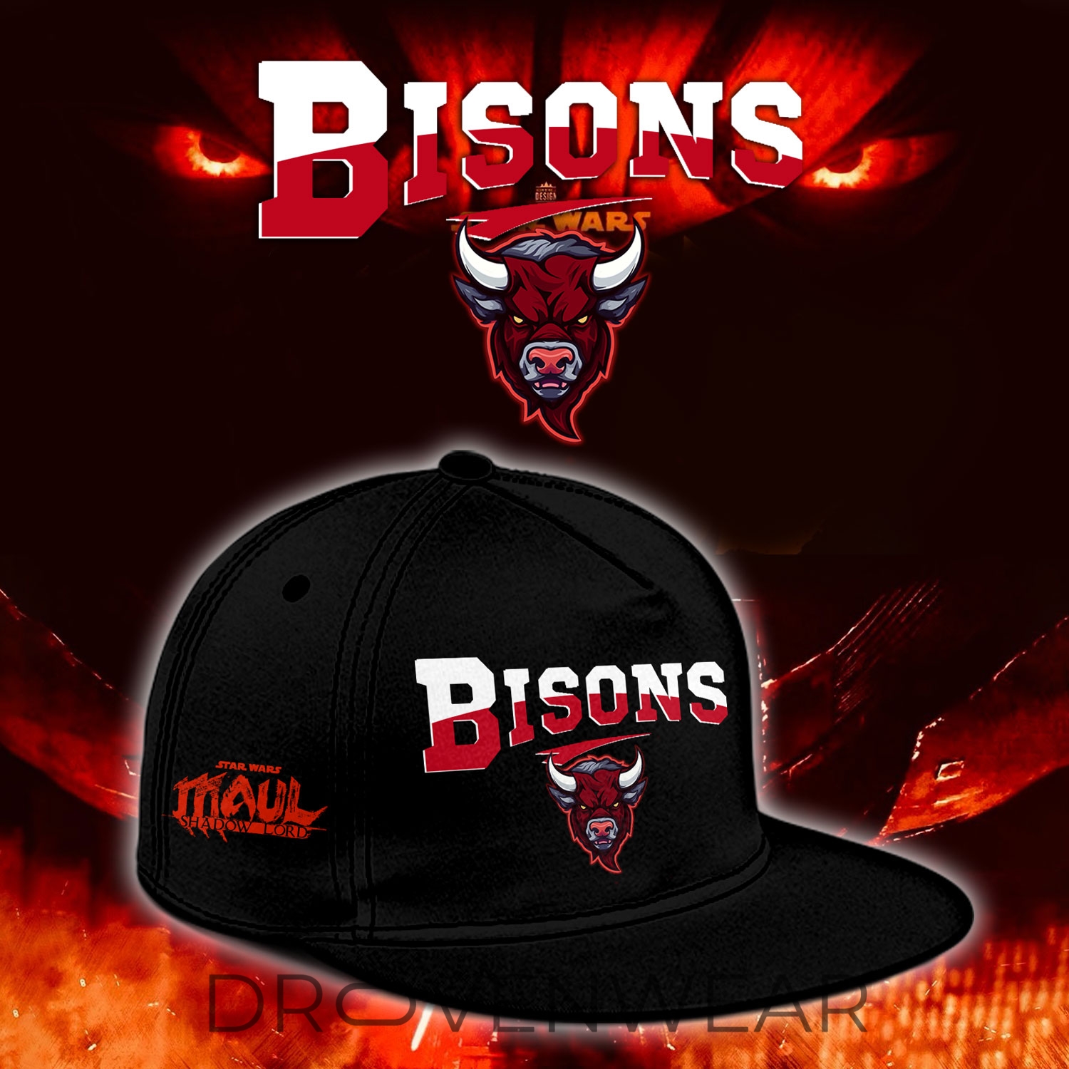 Buffalo Bisons Star Wars Darth Maul Theme Night Baseball Jersey Buffalo Bisons Star Wars Darth Maul Theme Night Baseball Jersey