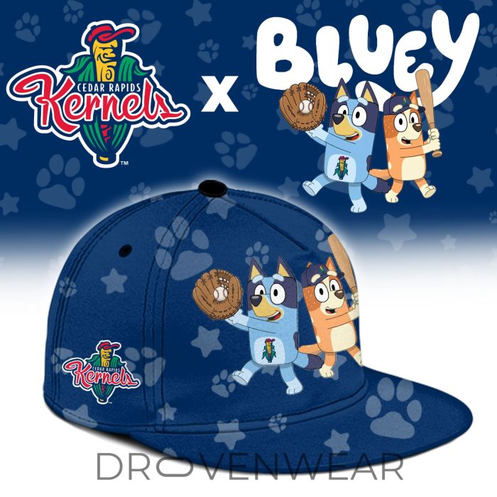 Cedar Rapids Kernels Bluey Night Limited Jersey - Image 3