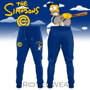 Chicago Cubs x The Simpsons 2026 Limited Edition Jersey by Drovenwear.com